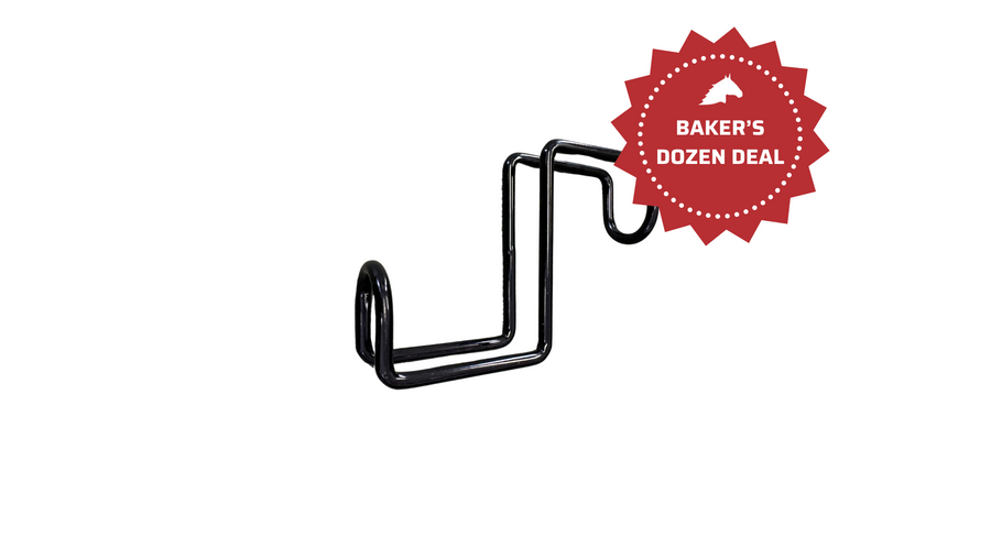 Reversible Utility Hooks for Tack, 4" or 8"