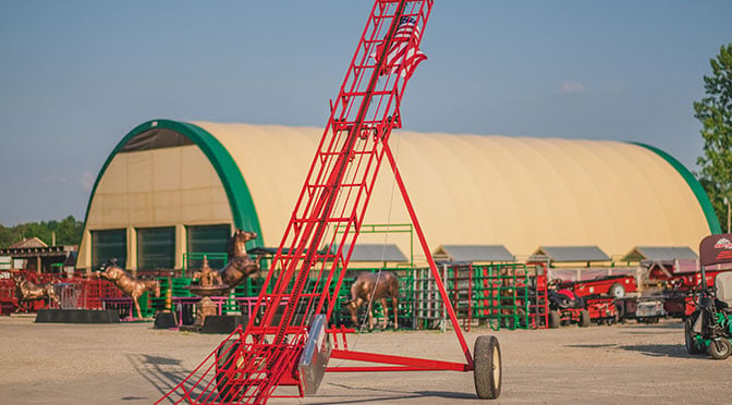Hay Bale Elevator Transport Kit with Hitch