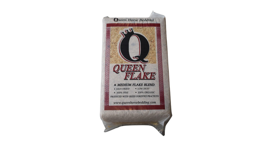 Queen Medium Flake Pine Bedding