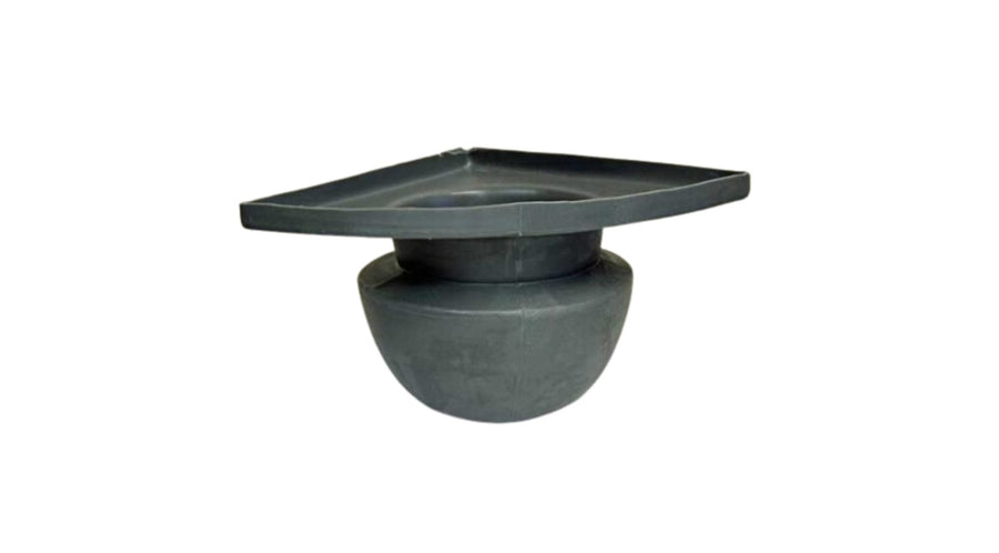 No Spill Horse Rounded Corner Feeder, Grain Saver