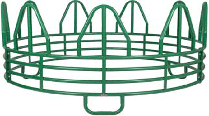 Cashmans Horse Round Bale Feeder, Steel, 6' or 8'