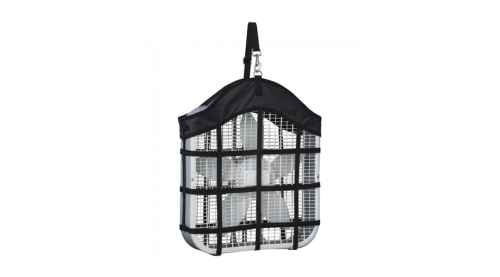 Web Box Fan Holder for Stalls, Black