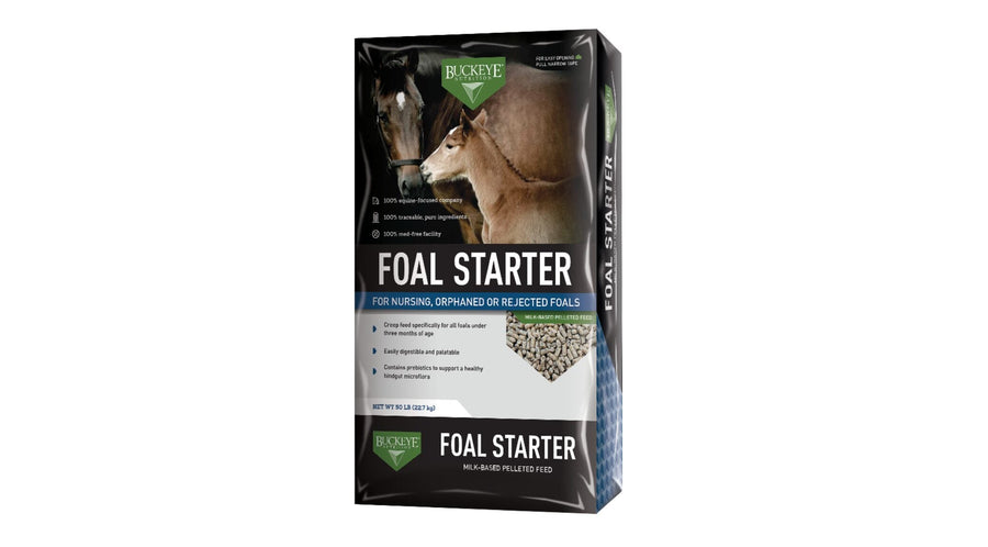 Foal Starter Feed for Young Horses, 18% Protein