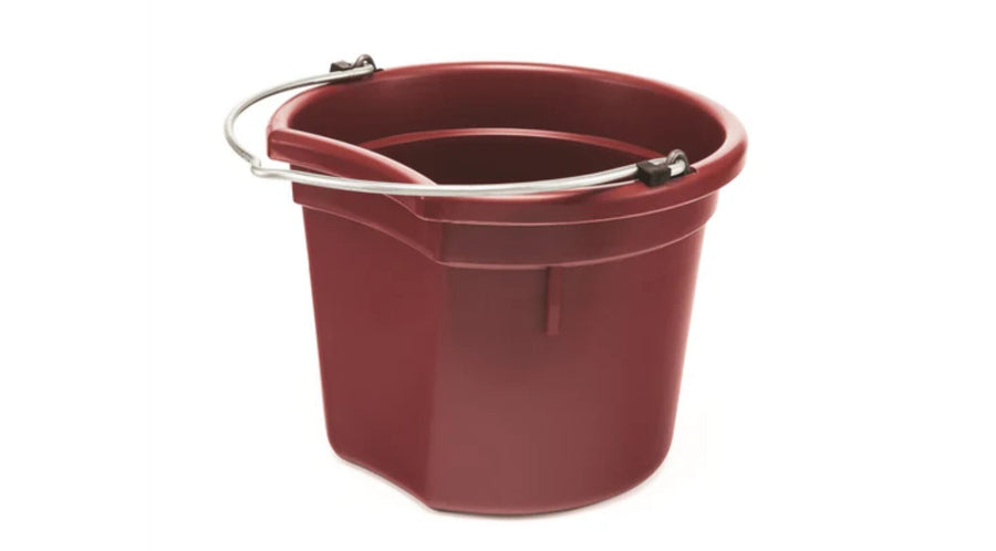 Reinforced Heavy Duty Bucket with Metal Ring