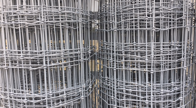 4" x 4" Class 3 Woven Wire Sheep and Goat Fence, 330' Roll