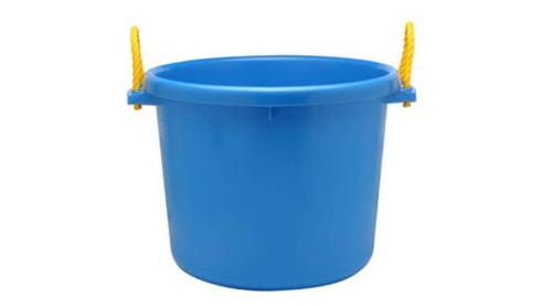Muck Tubs with Rope Handles, 40 or 70 Quart