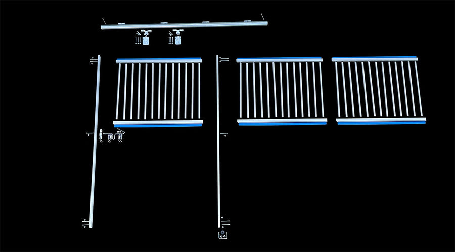12' Aluminum Heavy Duty Horse Stall Front Package