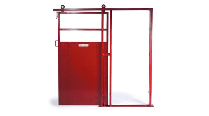 Sliding Alley Gate for Cattle Handling