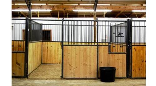 Equestrian World Horse Stall Panels, Front & Side
