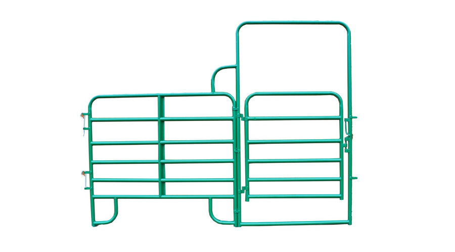 Cashmans Combo Corral Panels with Bow Gate, 8' to 12'