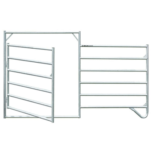 6' High Hot Dipped Galvanized Horse Panels or Combo Gate