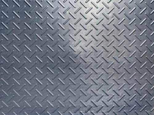 Diamond Plate Patterned Rubber Mat 4' x 6' x 3/4" — alternate view 2