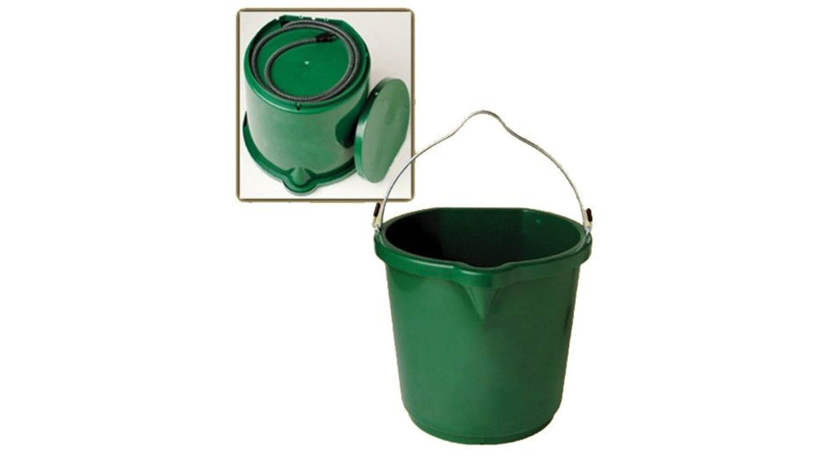 5 Gallon Heated Water Bucket with Thermostat for Livestock — alternate view 3