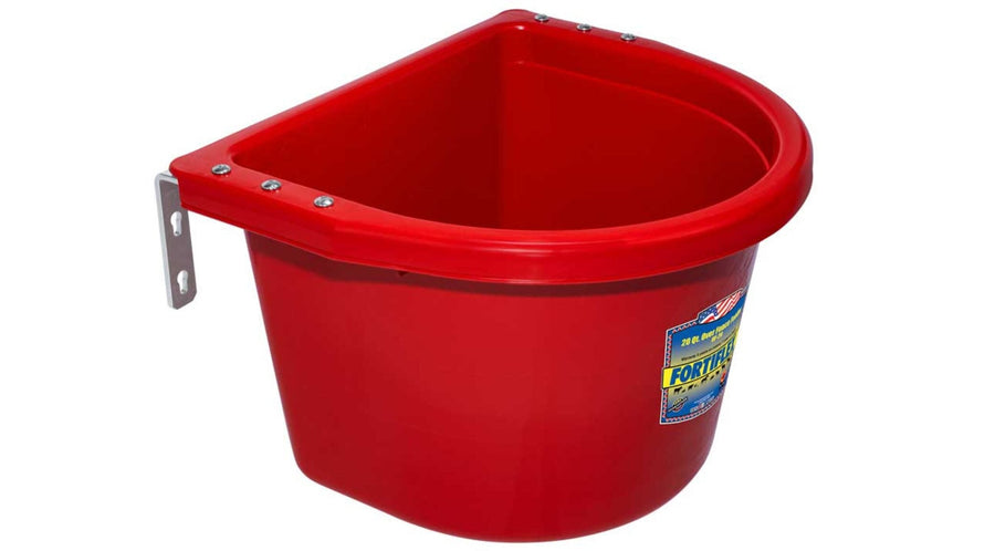 20 Quart Hanging Feeder for Horses & Livestock