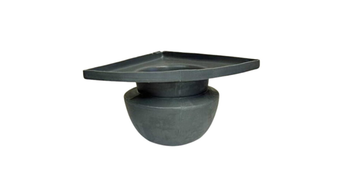 No Spill Horse Rounded Corner Feeder, Grain Saver