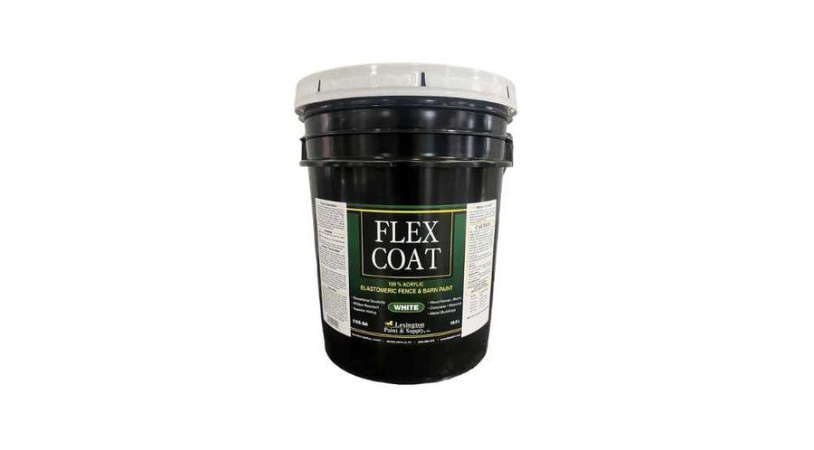 Flexcoat White Fence & Barn Paint