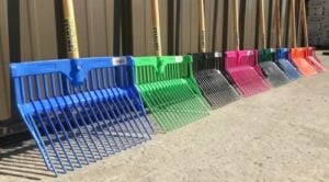 Manure Fork with Wood Handle — alternate view 2