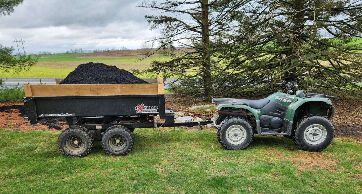 ATV Pull Behind Dump Trailer, 4' x 6'