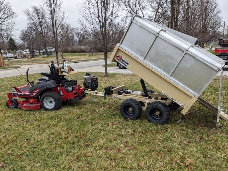 ATV Pull Behind Dump Trailer, 4' x 6'