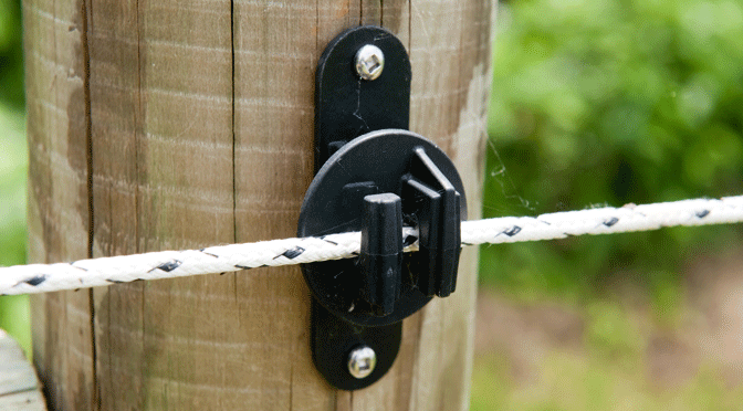 Heavy Duty Line Post Insulators for Electric Fence — alternate view 2