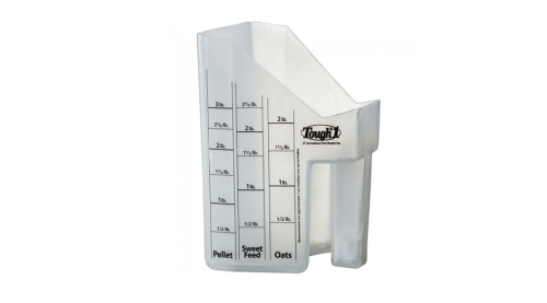 Feed Scoop with Measurement Markings