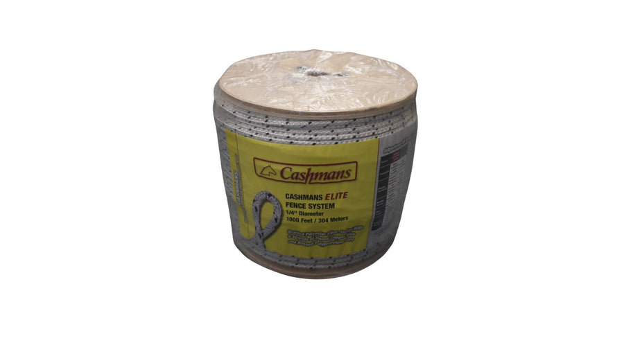 Cashmans Elite Poly Rope Electric Horse Fence, 1,000' Roll