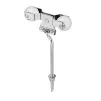 4-Way Adjustable Round Track Door Trolley, Pair