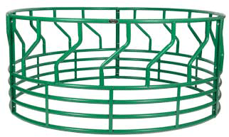 Cattle Round Bale Feeder, Tubular Steel, 6' or 8'