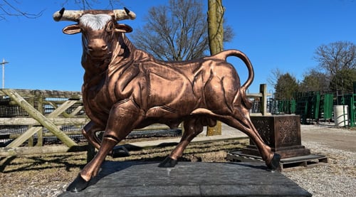 Wall Street Bull Statue, Decorative