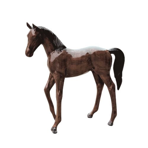 Standing Foal Statue, 50" Tall