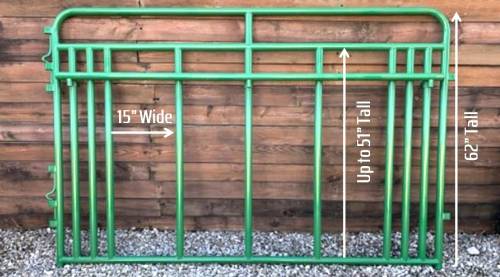 Cashmans Calf Pass Through Creep Feeder Panels, 4' to 16' — alternate view 2