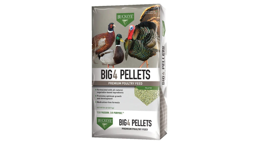 Game Bird Pellets, 20% Protein Complete Feed