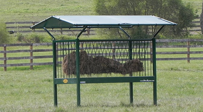 Heavy Duty small 4 bale feeder