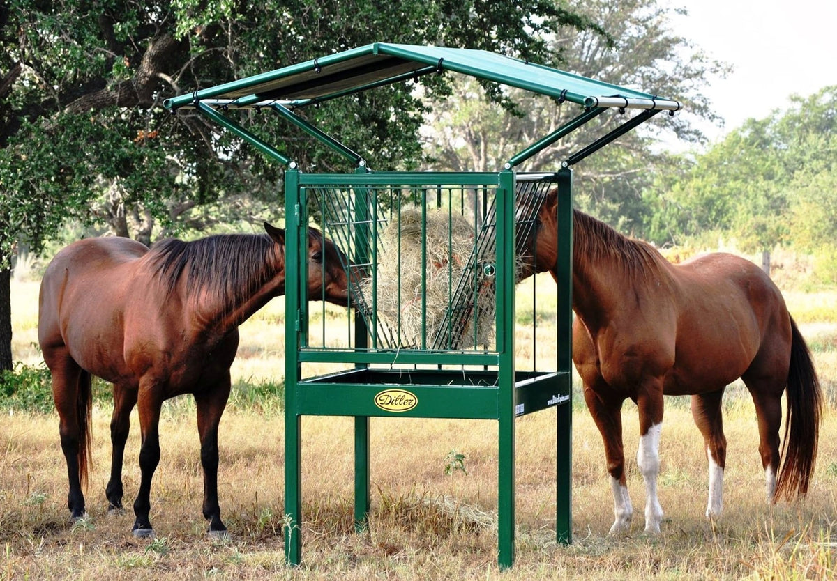 Heavy Duty Small Square Bale Pasture Feeder for Horses, 4' or 8' — alternate view 5