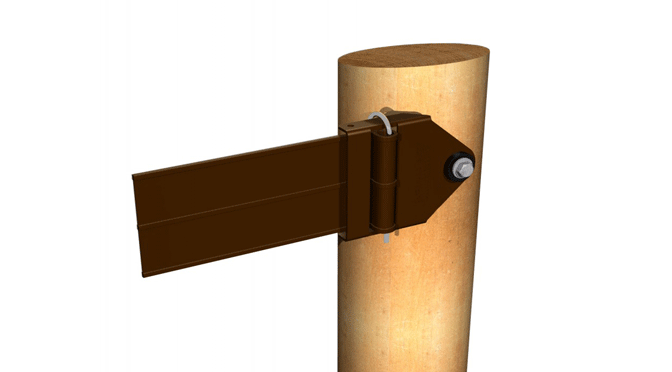 5" Cenflex Termination Bracket — alternate view 6