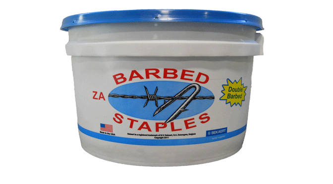 2" Double Barbed Fence Staples for Wood Posts — alternate view 7