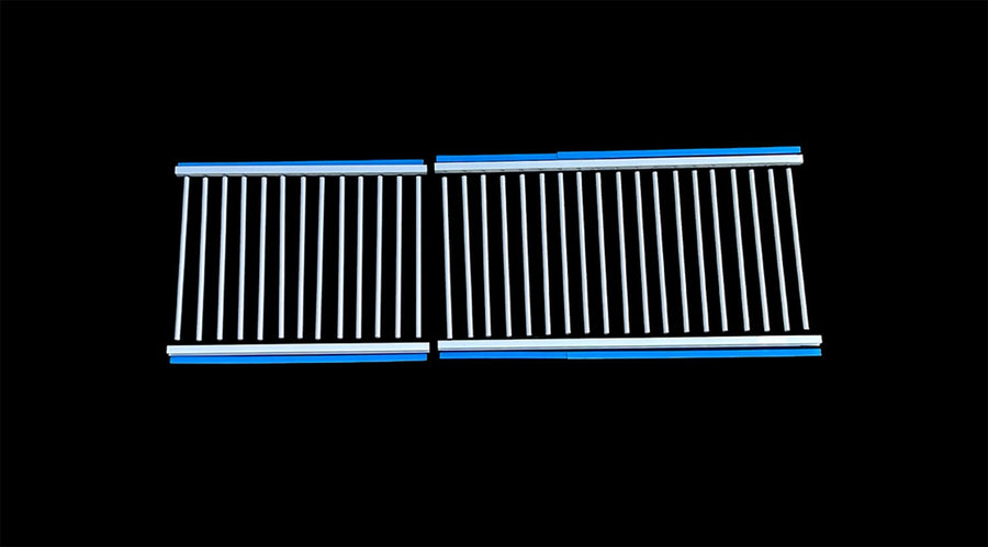 10' Aluminum Heavy Duty Horse Stall Grill Partition Divider