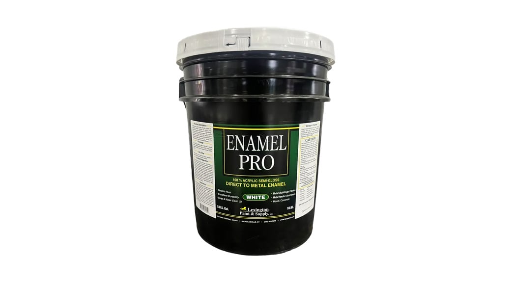 Enamel Pro White Direct-to-Metal Barn Paint