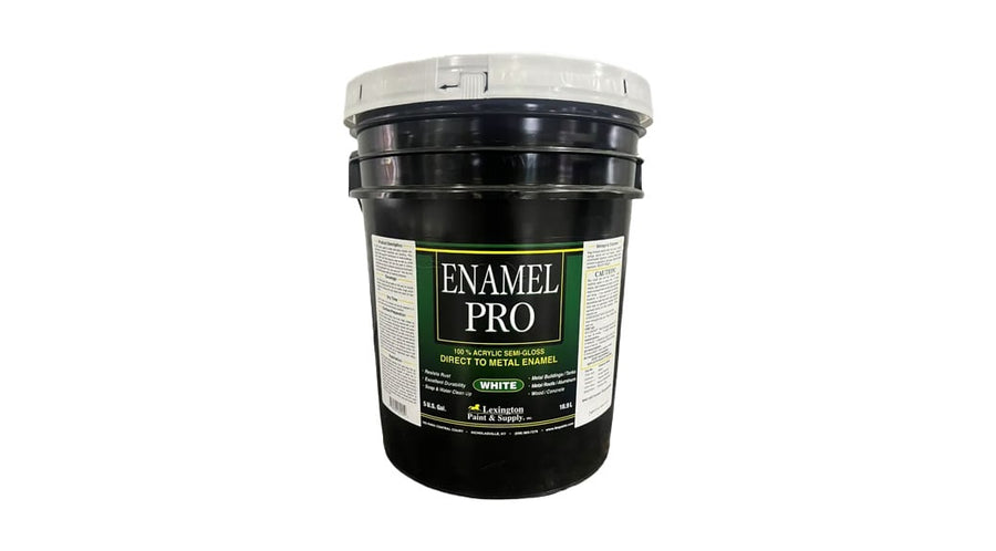 Enamel Pro White Direct-to-Metal Barn Paint