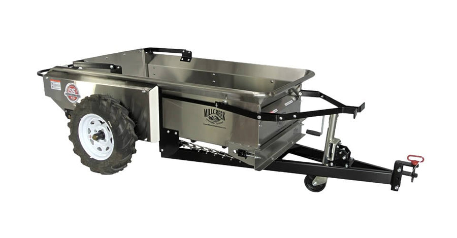 Compact Manure Spreader for 1 to 6 Horses, 27 or 37 Cu Ft