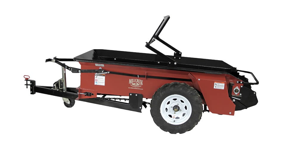 Compact Manure Spreader for 1 to 6 Horses, 27 or 37 Cu Ft — alternate view 8