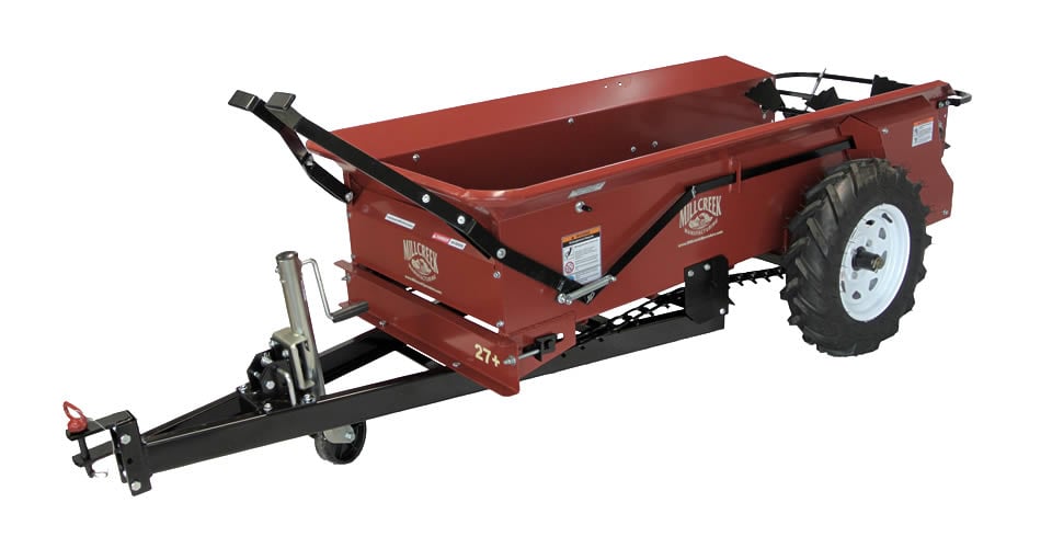 Compact Manure Spreader for 1 to 6 Horses, 27 or 37 Cu Ft — alternate view 5