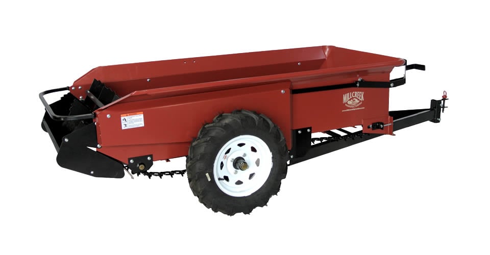 Compact Manure Spreader for 1 to 6 Horses, 27 or 37 Cu Ft — alternate view 7