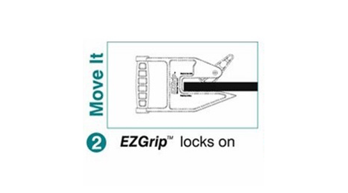 EZ Grip Blue Mat Mover Tool — alternate view 3