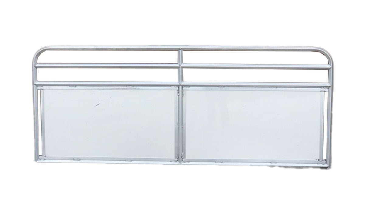 Aluminum Mini Puckboard Panels & Gates for Livestock, 6' to 10'