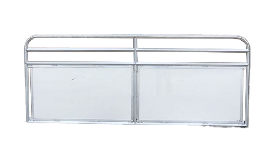 Aluminum Mini Puckboard Panels & Gates for Livestock, 6' to 10'