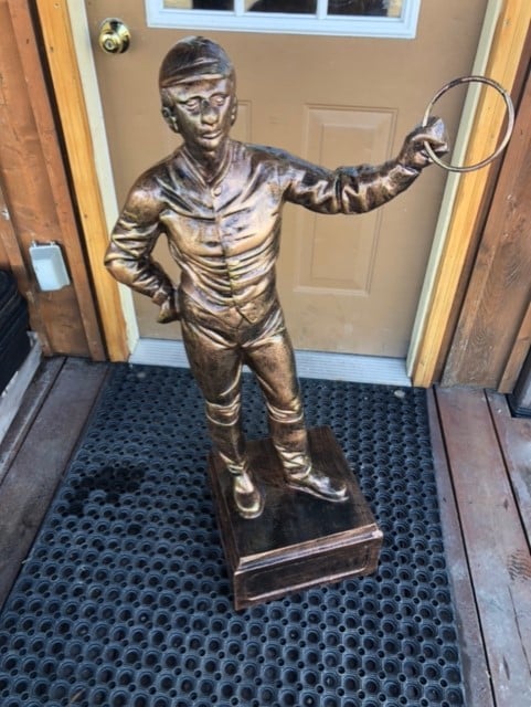 Lawn Jockey Statue — alternate view 4