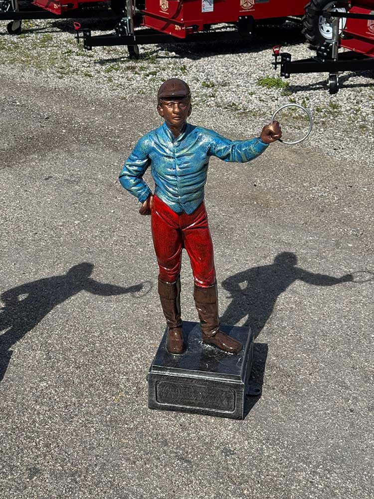 Lawn Jockey Statue — alternate view 5