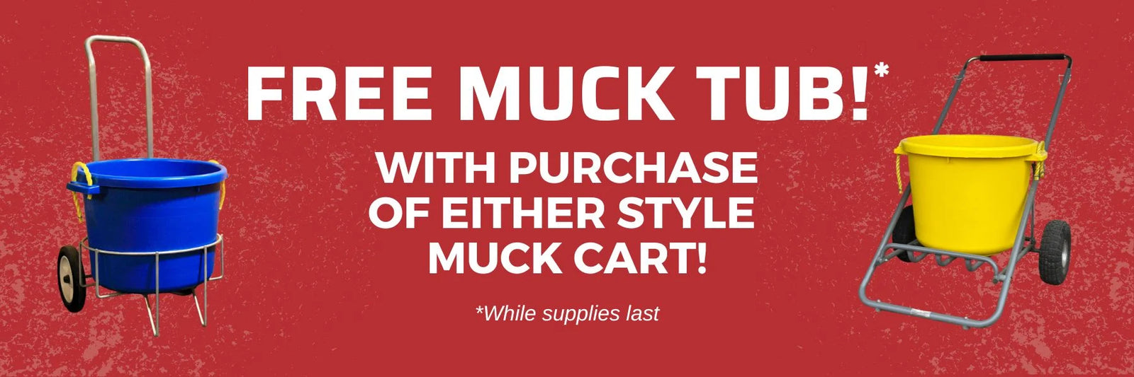 Much cart tubs