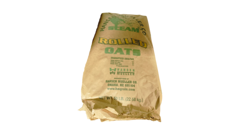 Human Grade Steam Rolled Oats for Horses